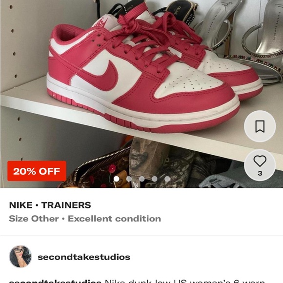 Nike dunk low us 6 - Picture 3 of 4